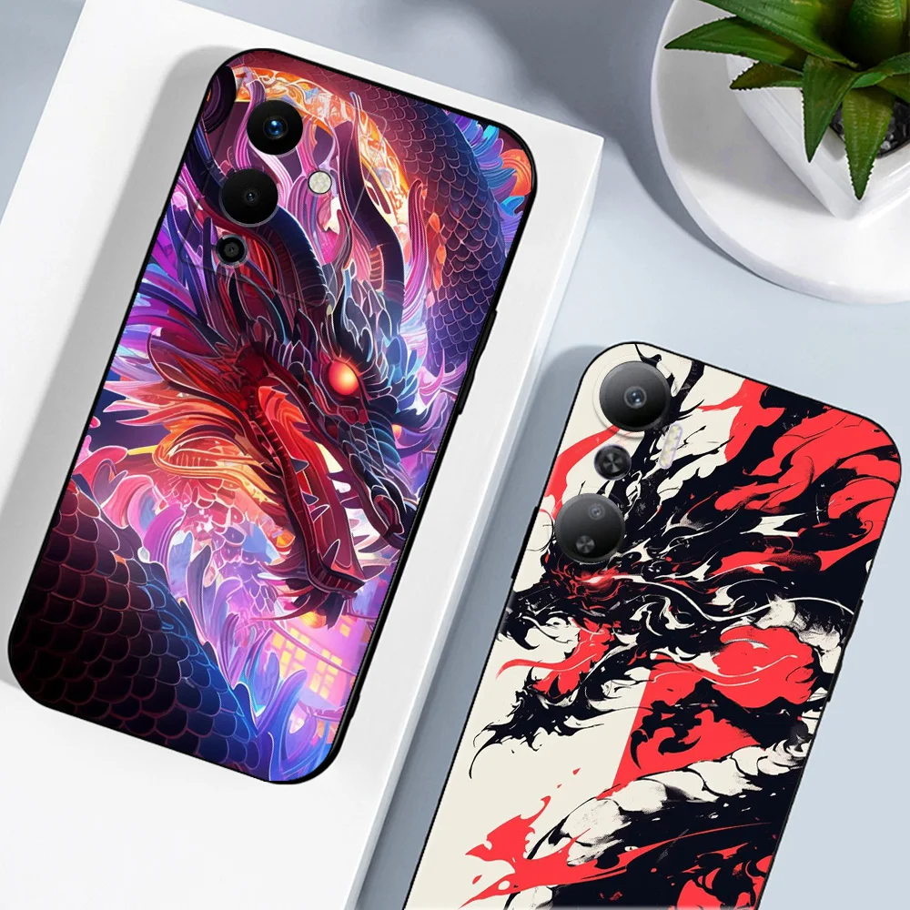 Фонарь для INFINIX HOT10 11(G37) 20I 20 NOTE12VIP 12 4G(2023)12Pro 4G фонарь 12I Китайские драконы