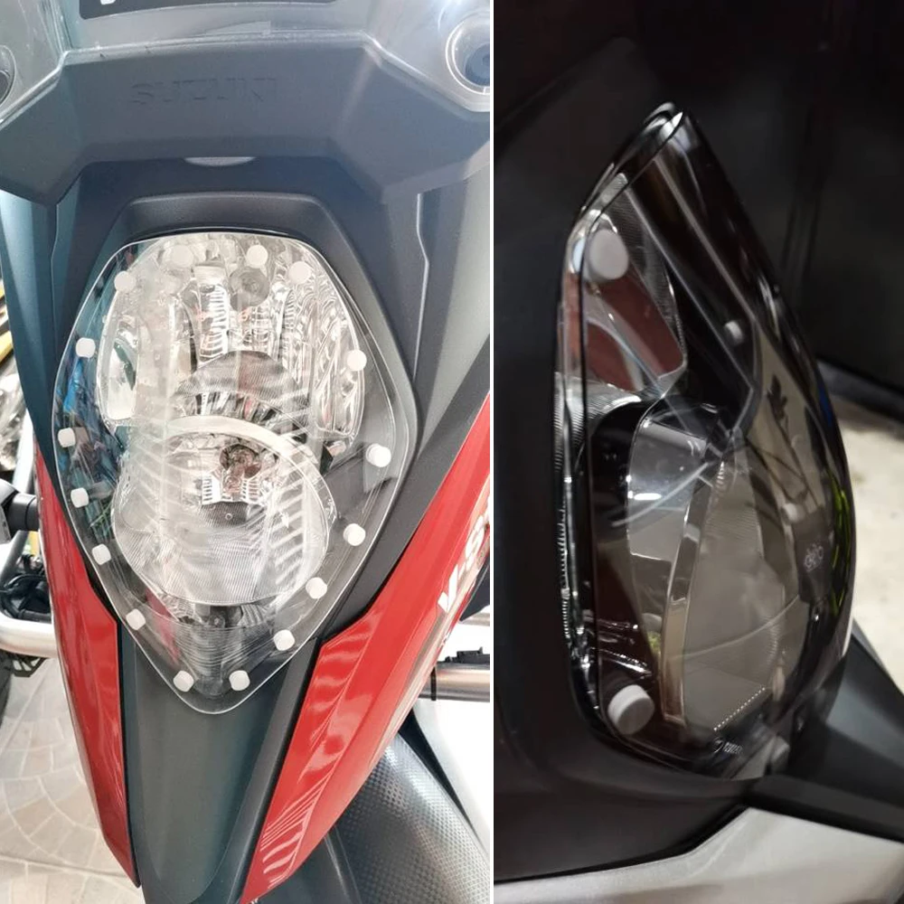 Защитная крышка для передней фары vстрома 650 Защита экрана Suzuki V Строма 650XT V-Строма