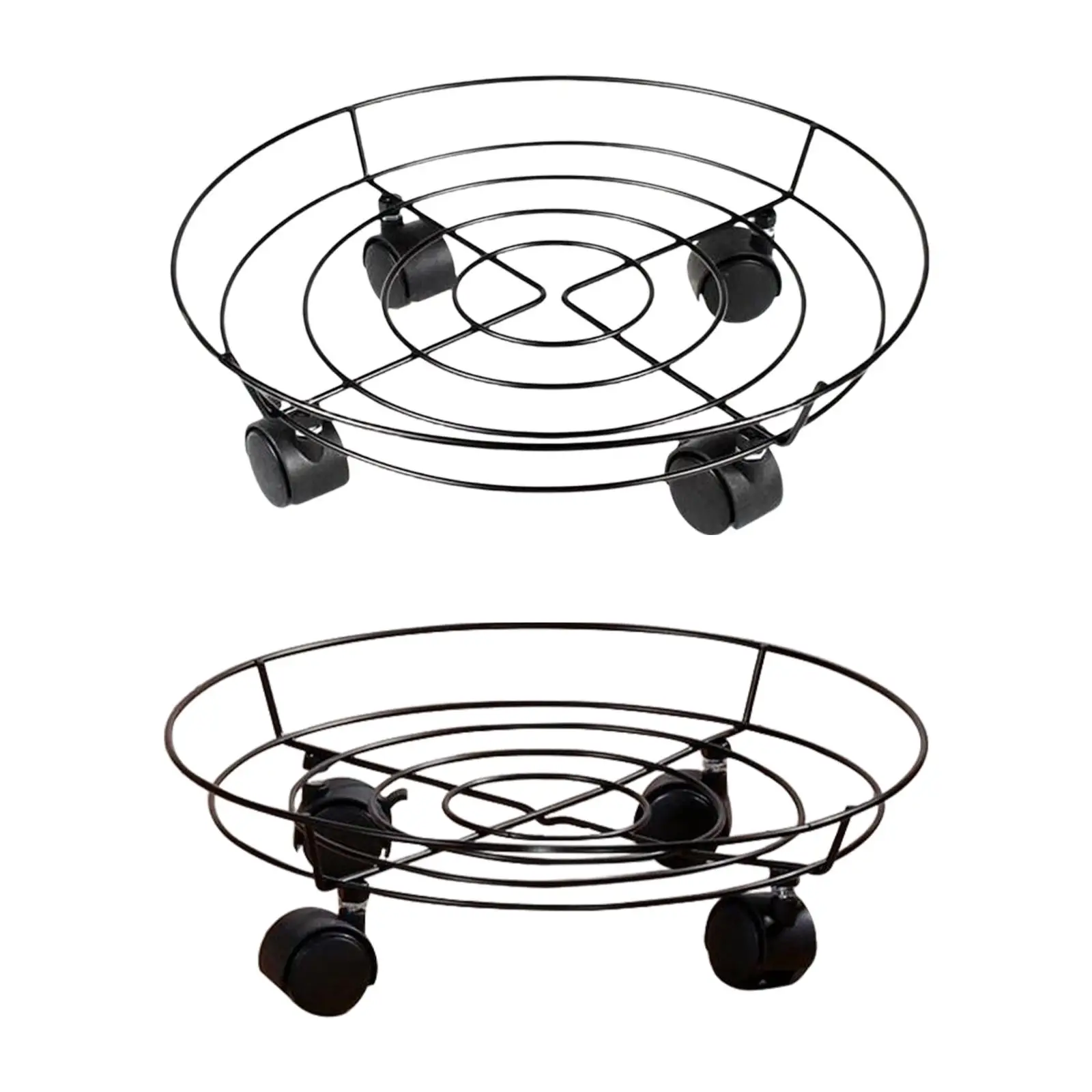 

Подставка для цветочного горшка, 36 см, с колесами