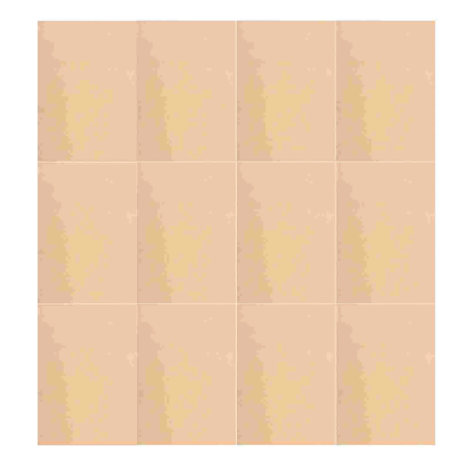 Крафт-бумага наклейки с принтом Брайля школьные принадлежности детская