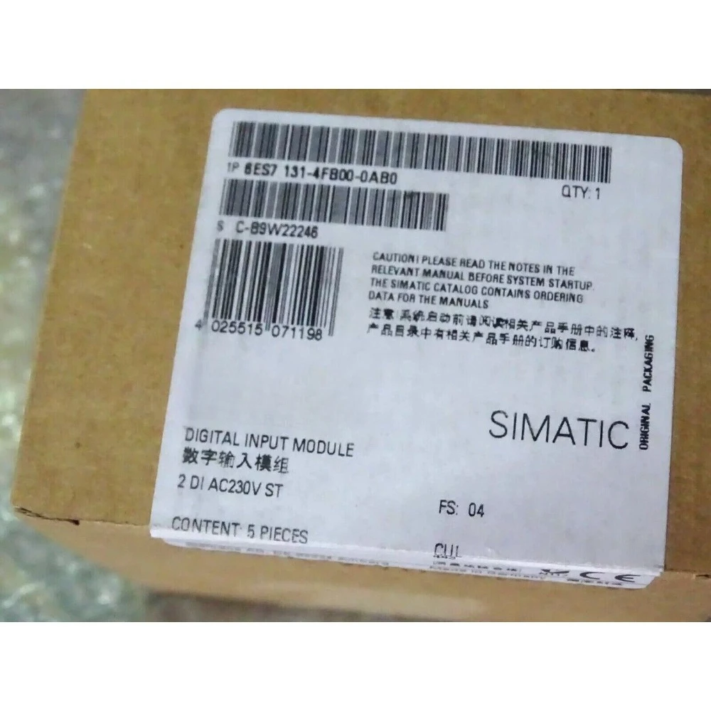 Новые модули SIMATIC DP 6ES7 131-4FB00-0AB0 6ES7131-4FB00-0AB0 для ET200S