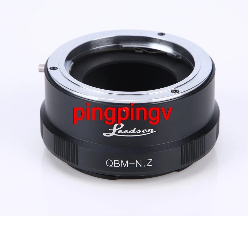 Фото Переходное кольцо ROLLEI-Nik Z N/Z для объектива ROLLEI QBM с креплением Nikon Z z5 z6ii z7ii Z6 Z7 z50, корпус беззеркальной камеры №1