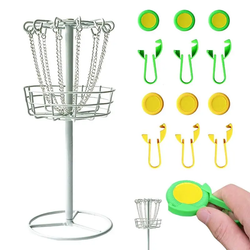 

Disc Golf Baskets Disc Golf Hole Precision Detachable Design Golf Basket Portable Disc Golf Target Easy Assembly & Lightweight