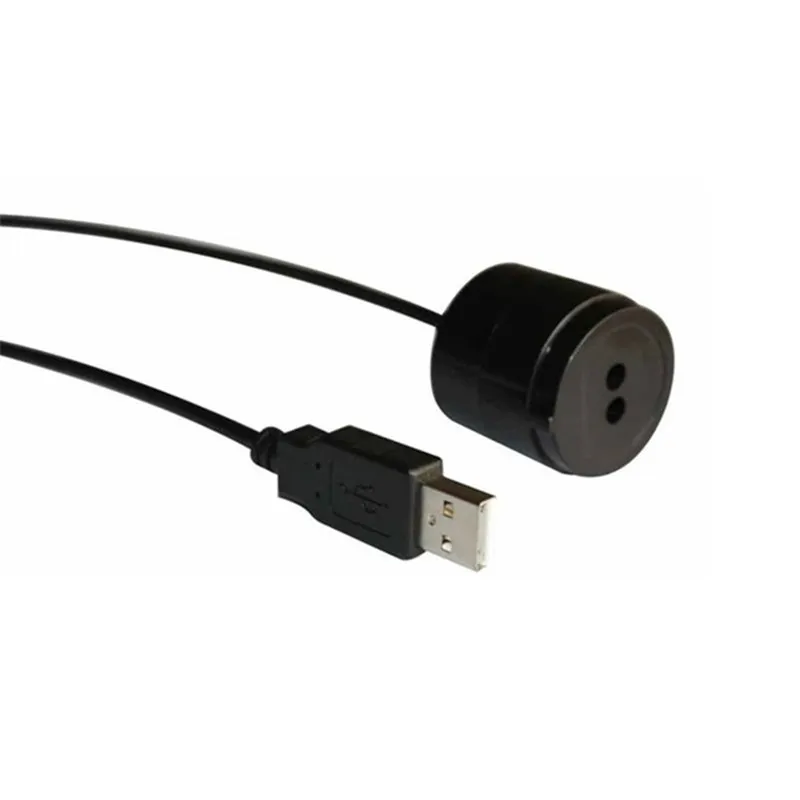 Black Cable USB 2.0 For IEC Smart Meter Data Reading And Analyze Infrared Optical Probe