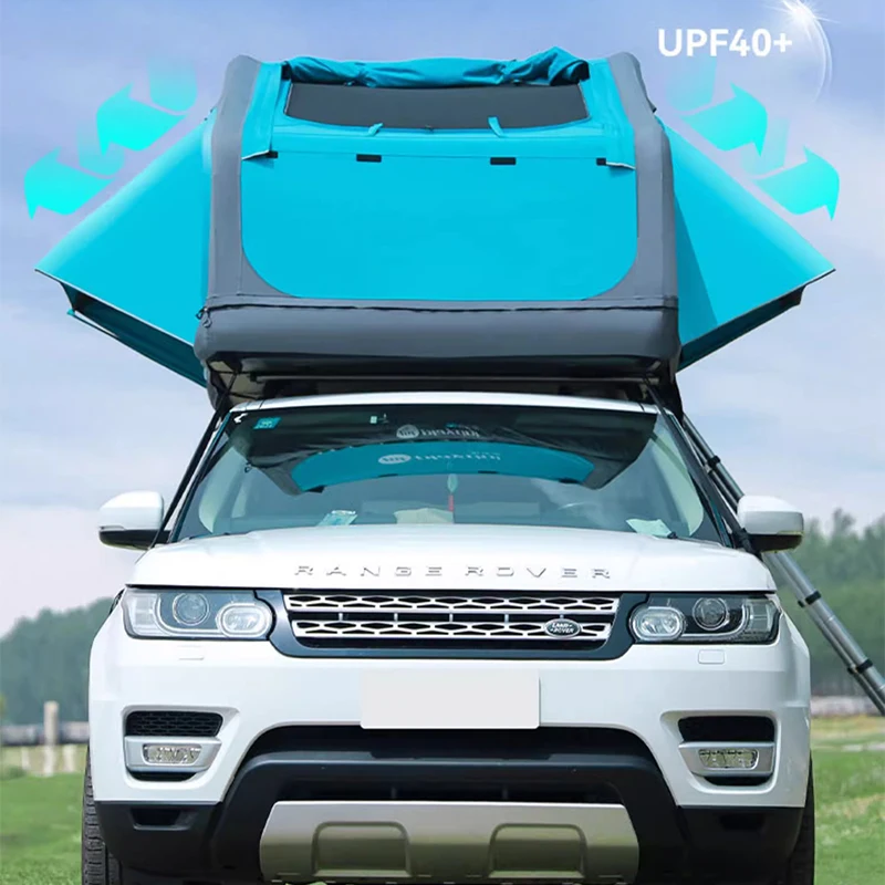 Портативная надувная палатка на крыше утолщенная для использования землю и воде