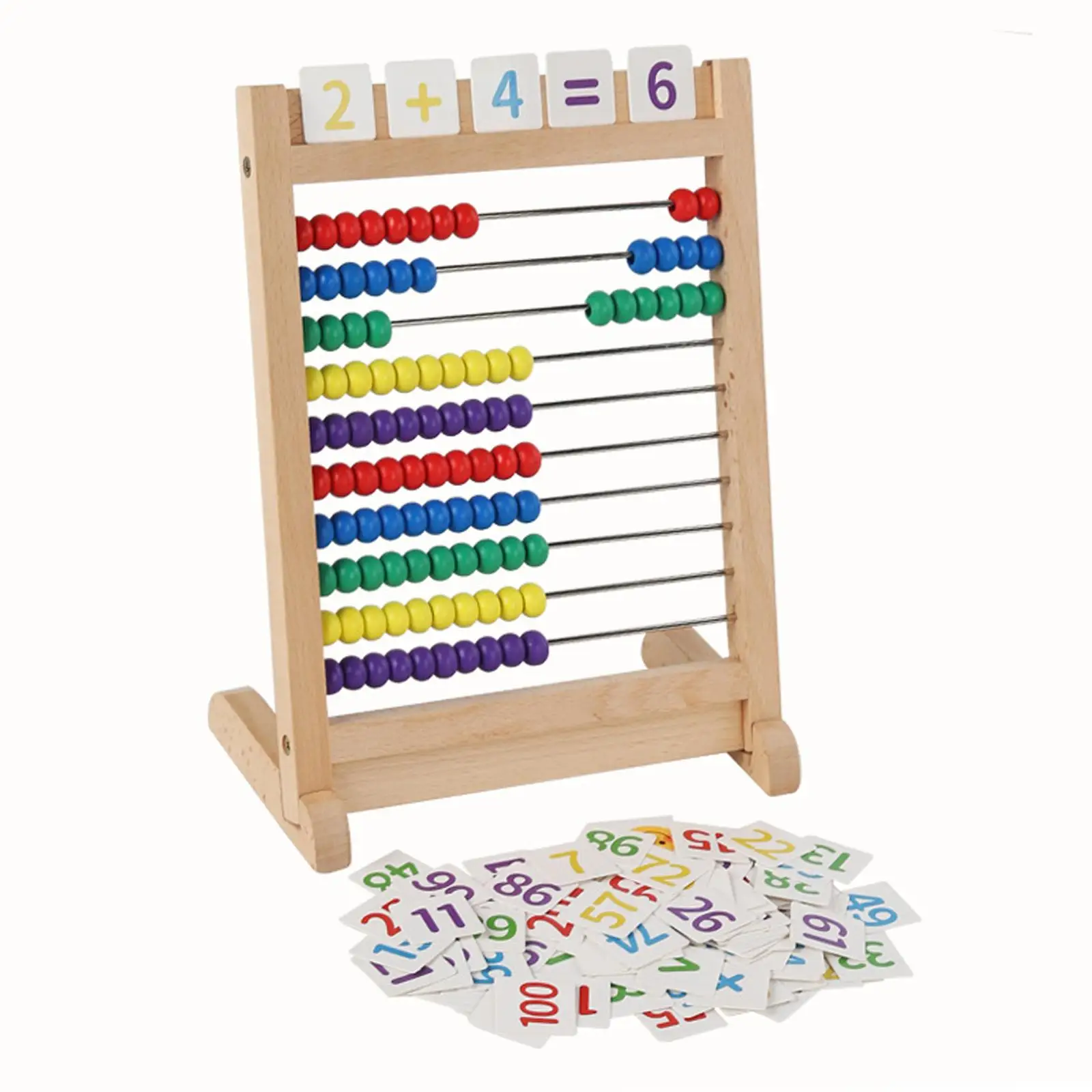 

Добавьте вычитание Abacus, образовательные счетные рамки, игрушка для детей начальной школы