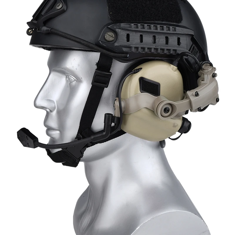 Тактическая нейлоновая подставка для наушников WADSN подходит охотничьей