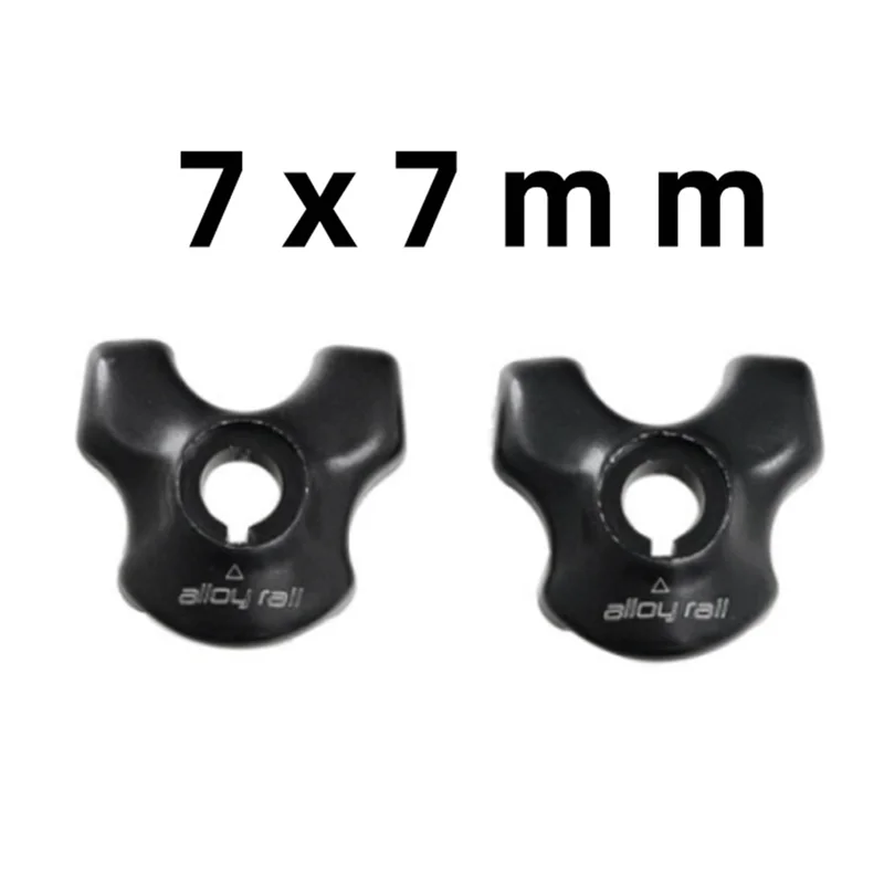 Адаптер для рельсов велосипедного сиденья овальной формы 7x7 мм