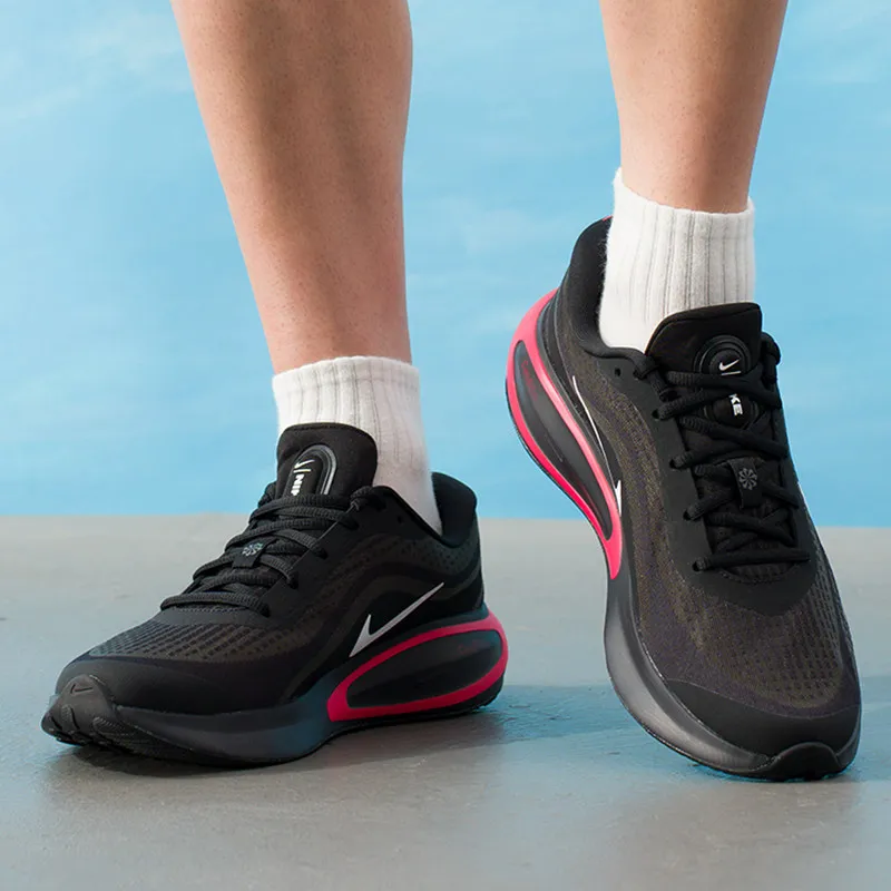Фото Nike FN0228-013 2026 Новые мужские кроссовки для бега, черные, красные, с сетчатой подкладкой, превосходным сцеплением и светоотражающими элементами №4