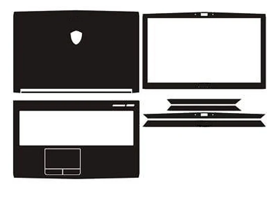 Наклейка из углеродного волокна для ноутбука MSI GE62 GE62VR GL62 GL62M GP62 GP62VR GP62X GP62M GV62 15,6