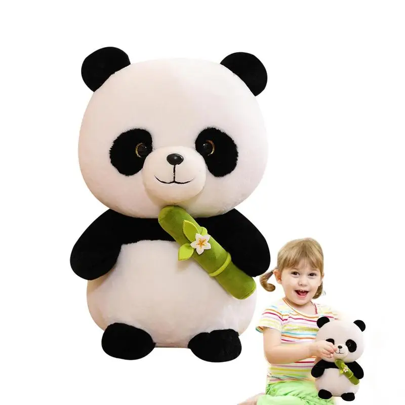 

Панда плюшевая Милая панда Медведь плюшевые мягкие животные удерживающие Бамбук Плюшевые панды мягкие животные панда Медведь Плюшевые реалистичные