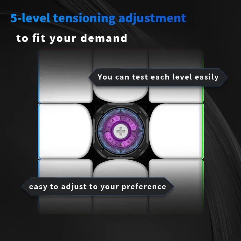 Магнитный Скоростной Куб DIAN SHENG MS3X 3x3x3 Профессиональная Антистрессовая Игрушка