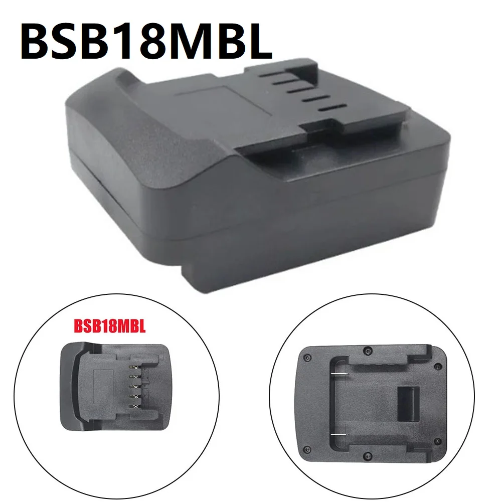 

BSB18MBL Lithium Battery Adapter Converter For Metabo BAT618 18V Li-Ion Battery Electrical Power Tool Accessories