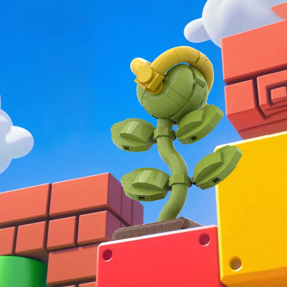 Gobricks MOC классическая аркадная приключенческая игра Волшебная лоза Beanstalk