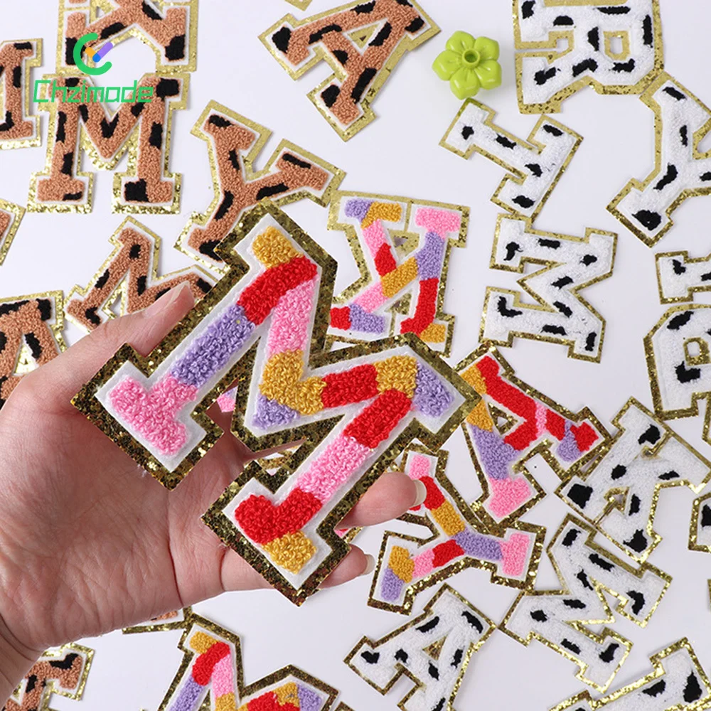 

1PC 6.5CM Milk Pattern DIY Cloth Sticker Embroidered Letter Clothes Stickers Handmade Clothing Patch Apparel Accessories