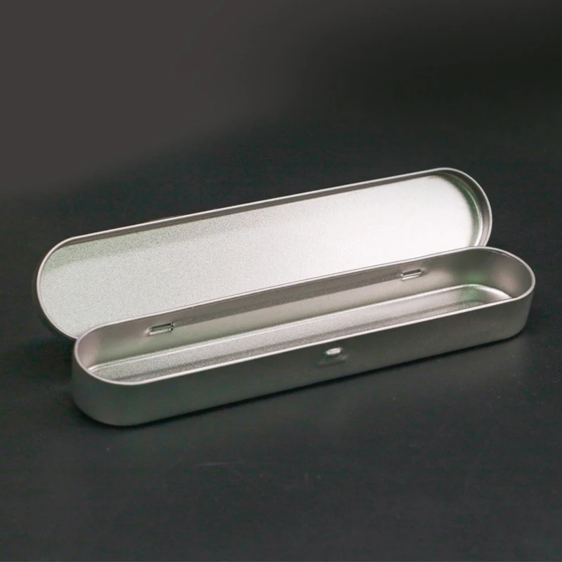 

Handmade Metal Pen Case Pencil Case Writing Materials Holder Organizer Tin Pencilcase Multifunction Storage Box School Office