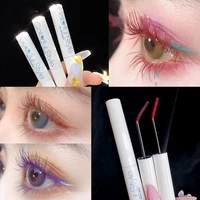 xixi white rod colorful mascara thick long lasting enlarged eye lashes waterproof brush head mascara eye makeup