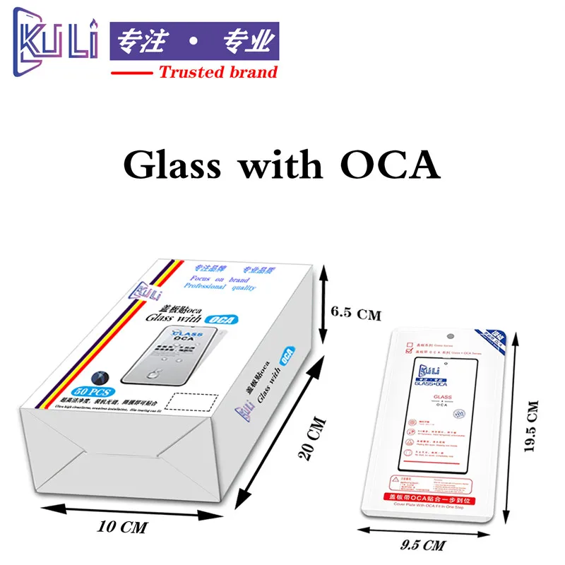Закаленное стекло KULI с OCA для Xiaomi Poco F1 F2 F3 X2 X3 M2 M3 сменная Передняя панель ремонта