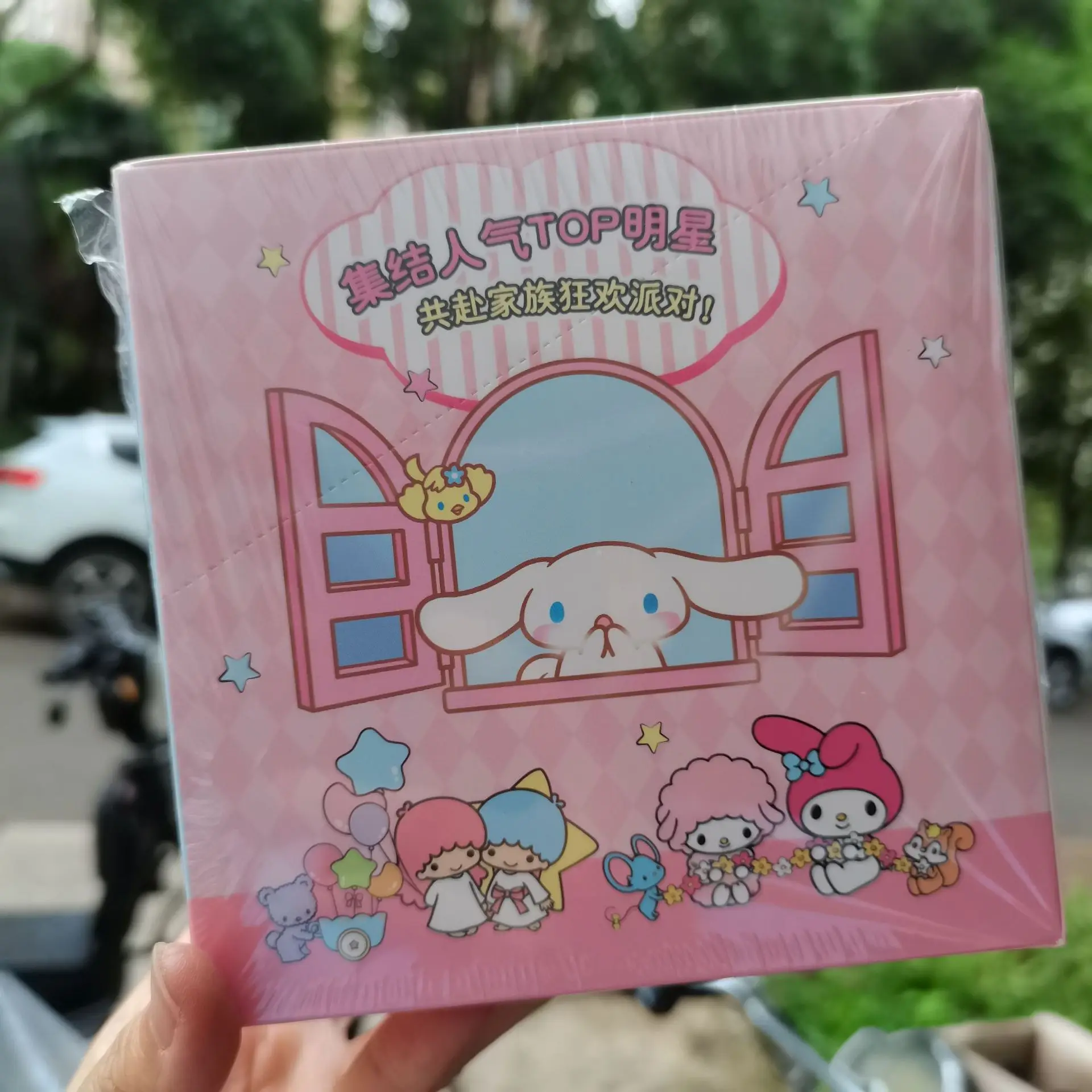 Новый мультяшный персонаж Hello Kitty Sanrio семейная карточка девочка принцесса