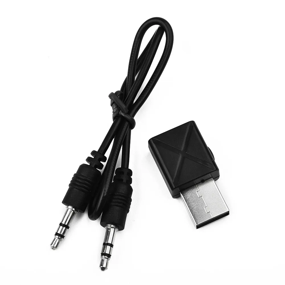 

10m / 33ft 2 In 1 Bluetooth 5.0 Transmitter Receiver Stereo Audio 3.5mm Music USB Adapter Brand New And High Quality