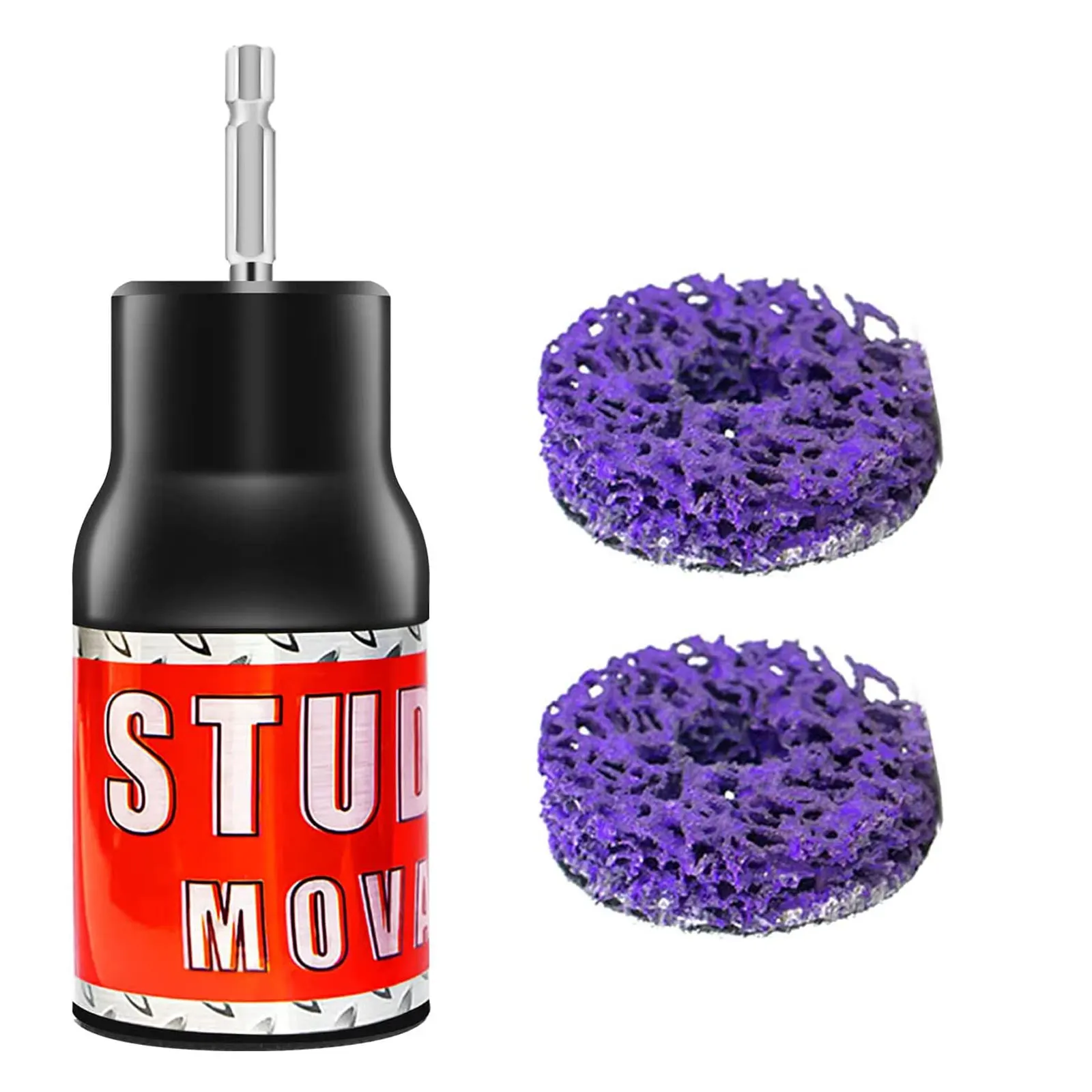 

Stud Rust Removal Tool Hub/Bolt Derusting Surface Polishing Tool Cleaner Rust Removal Power Tool Remove Paint Rust & Oxidation