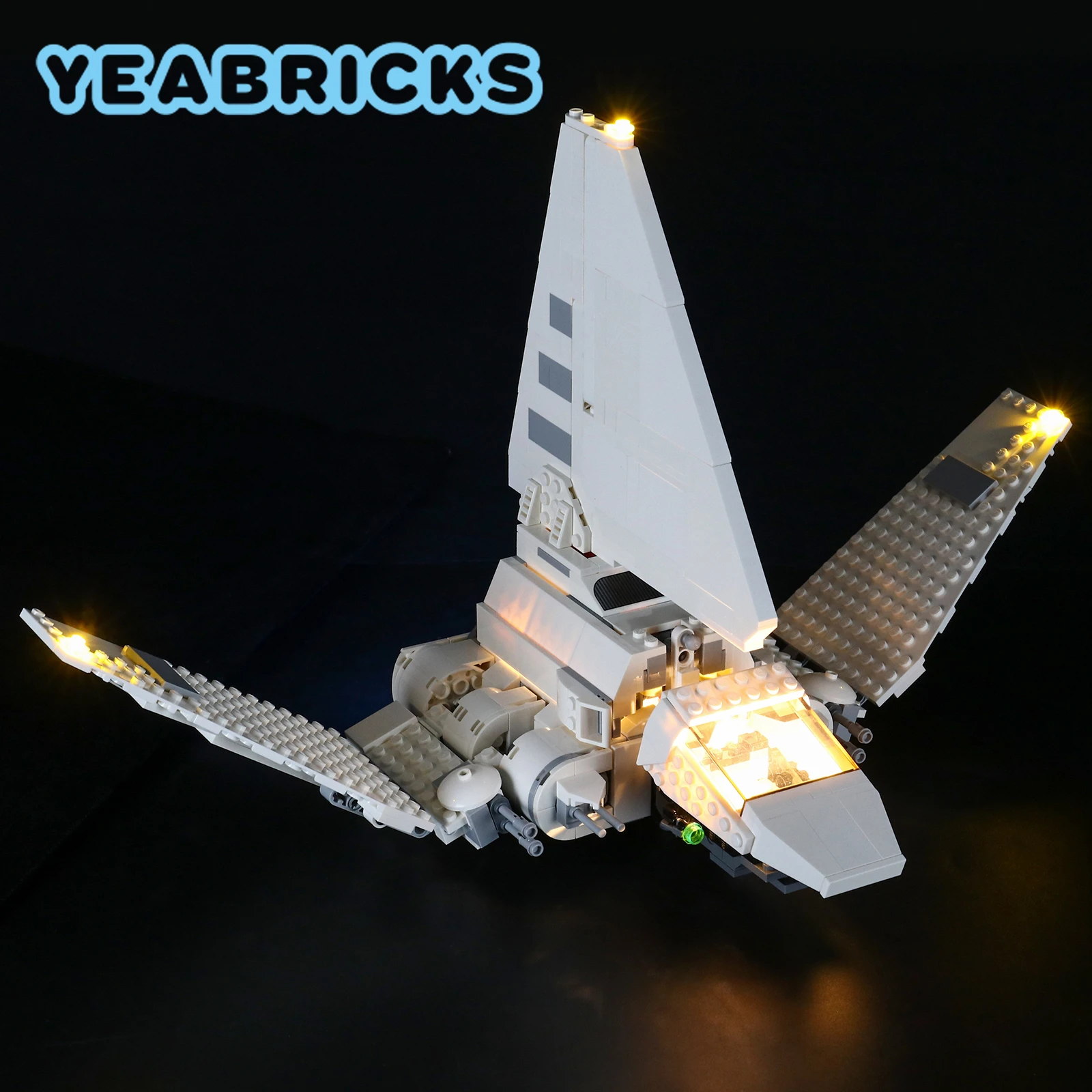 YEABRICKS LED Light Kit for 75302 Building Blocks Set (NOT Include the Model) Bricks Toys for Children