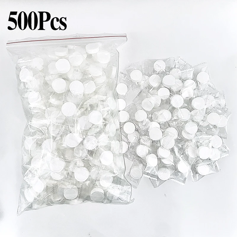 

500pcs Disposable Compressed Towels Non Woven Cotton Outdoor Travel Camping Skin Cleansing Beauty Dry Wipes Magic Coin Tissue