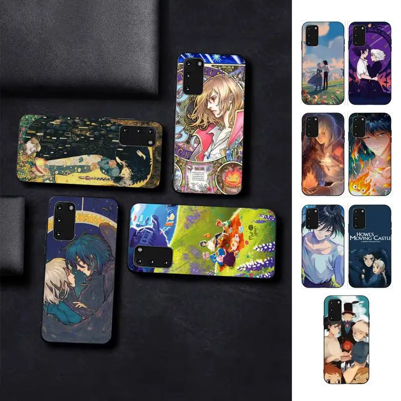 

Howl's Howls Moving Castle Phone Case for Samsung S10 21 20 9 8 plus lite S20 UlTRA 7edge