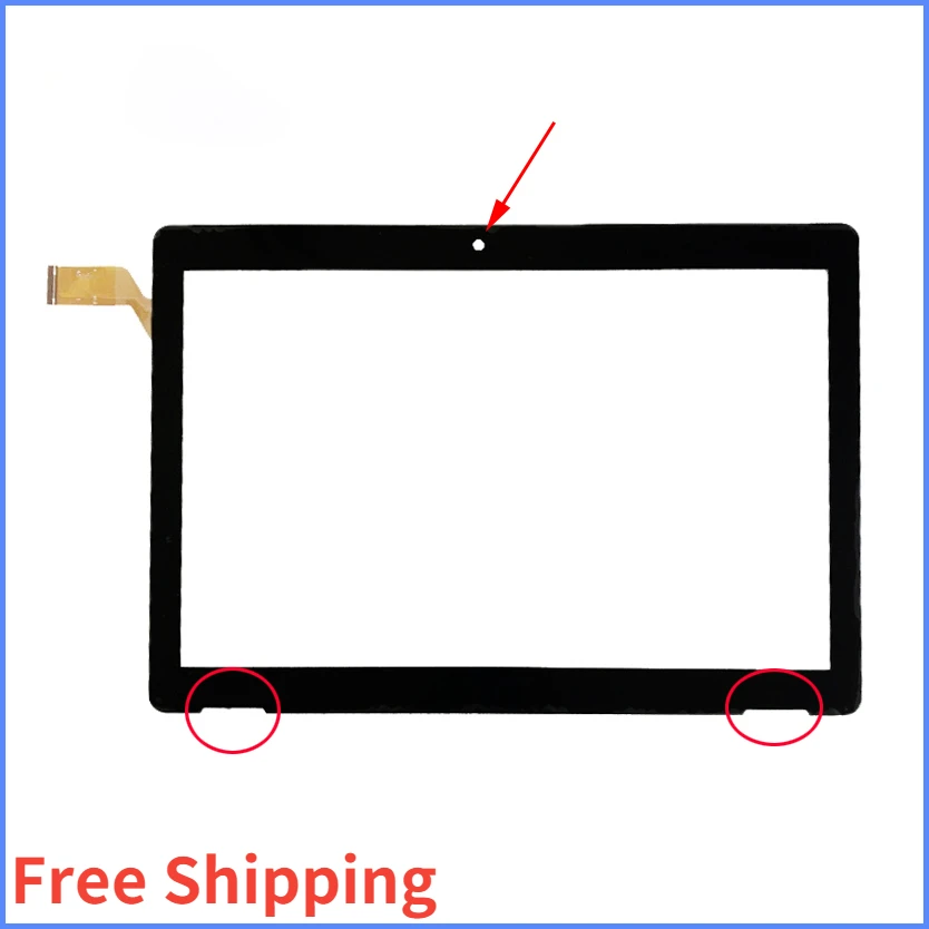 Сенсорный экран емкостного типа 10,1 дюйма для PRESTIGIO WIZE 4111 4311 3G PMT4111 PMT4311, панель WJ2322-FPC-V1.0 дигитайзер.
