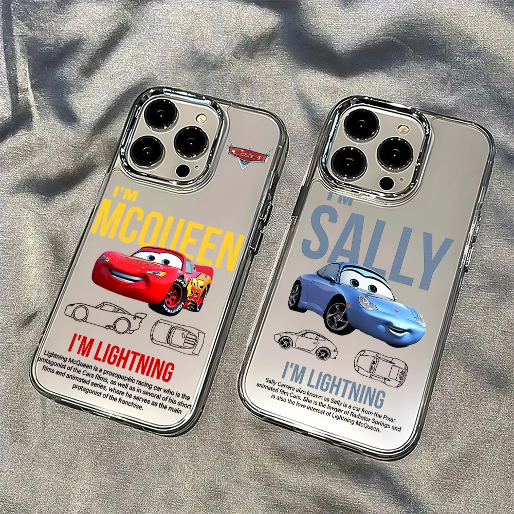 Фото Чехол для телефона Cars L-Lightning M-McQueen для iPhone 17, 16e, 16, 15, 14, 13, 12, 11 mini, Pro, Max, X, XR, Air, Plus – прозрачный, мягкий чехол №5
