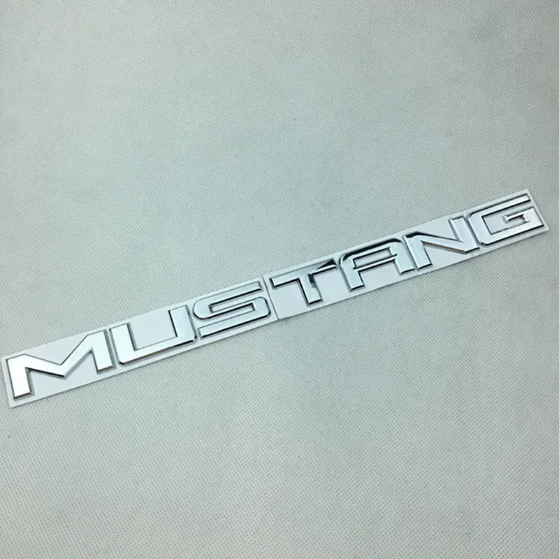 

Металлические английские буквы, значок MUSTANG Tail box, наклейка на кузов автомобиля Ford Mustang 15-18