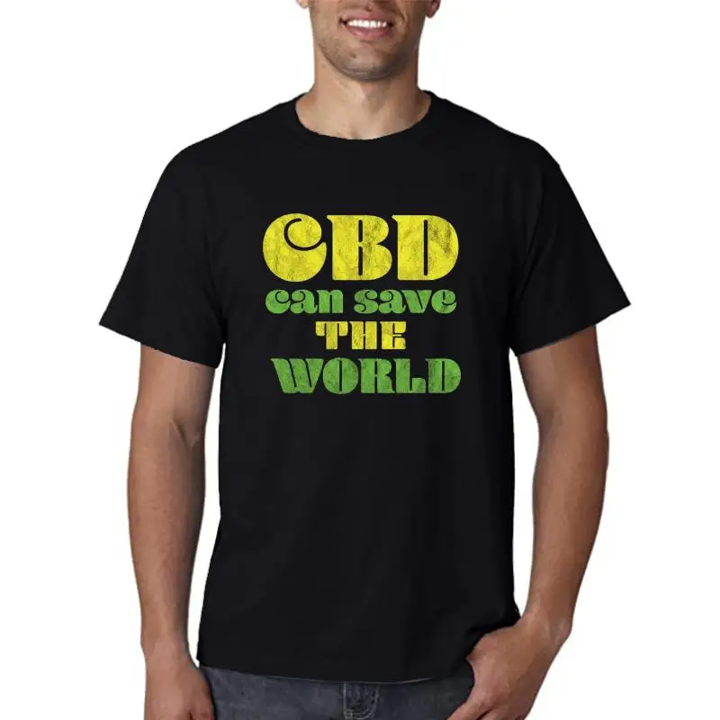 

CBD может спасать мир-конопля Pro-конопляная футболка
