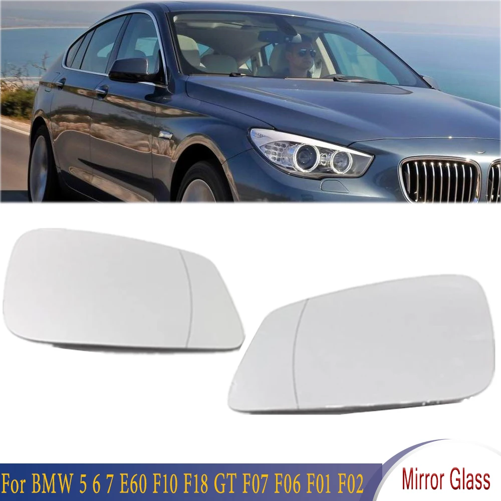 

Heated Mirror Glass With Wire 4 Plug For BMW F01 F02 F03 F04 F06 GC F07 GT F10 F11 F12 F13 F18 E63 E64 51167186587 51167186588