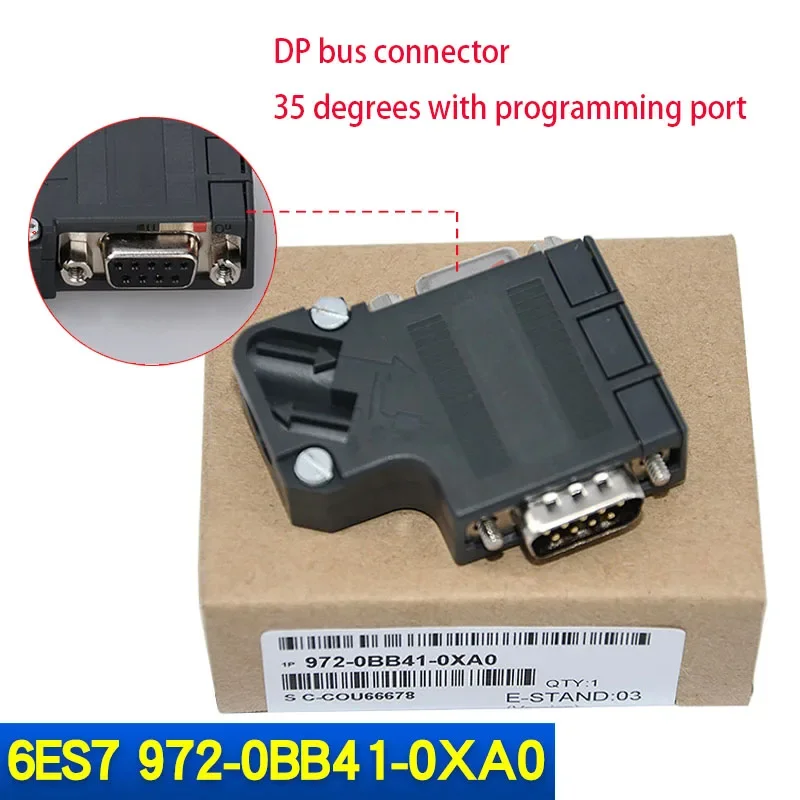 Фото Совместим с разъемом DP. Разъем шины Profibus 485. 6ES7972-0BA12-0XA0. №4