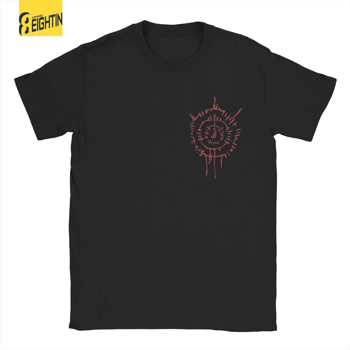 Мужские футболки с коротким рукавом Astarion Adventure BG3 повседневные круглым вырезом 100%