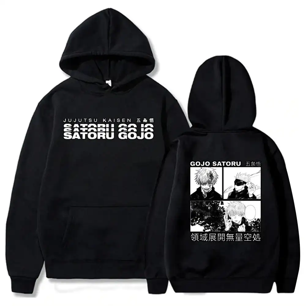 

Anime Jujutsu Kaisen Hoodie Man Woman Streetswear Long Sleeve Harajuku Sweatshirts