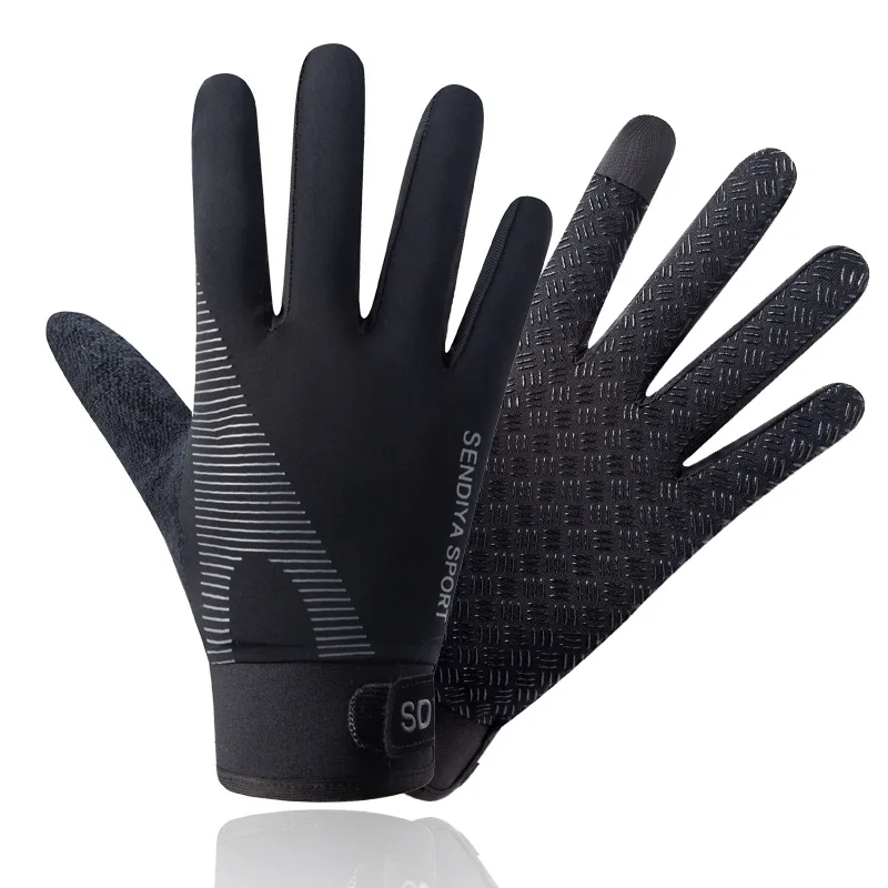 

2022 New Anti-Slip TouchScreen Ridding Gloves Lightweight Full Finger For Spring Summer Outdoor Mountain Biking Gloves Non-Slip