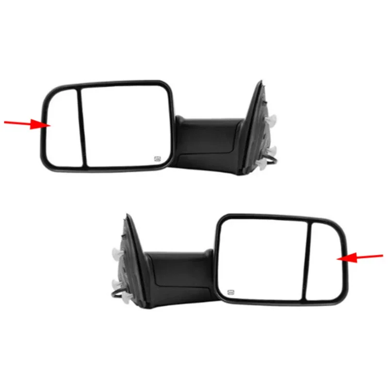 Левое и правое стекло заднего зеркала с подогревом для Dodge Ram 1500 2500 3500 4500 5500 2010-2020