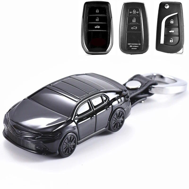 

Чехол для автомобильного ключа для Toyota Corolla Rav4 Camry 70 CHR Prado 150 Highlander C-hr Land Cruiser 200 Avensis Auris Corolla