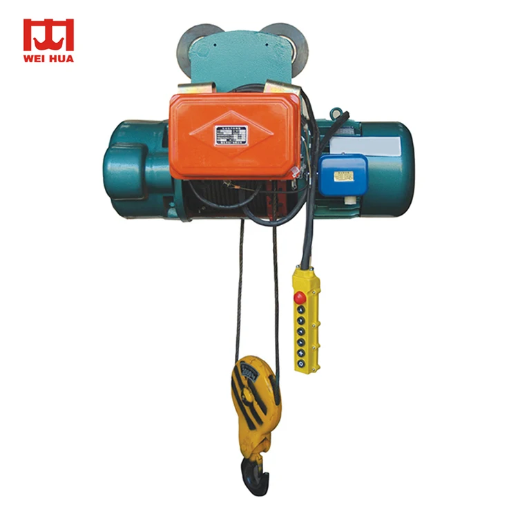 

High Quality CD1 MD1 Wire Rope Electric Wire Rope Hoist Lifting Tools 50 Motor VAC Provided Hook Wire Rope Hoist 3 Ton