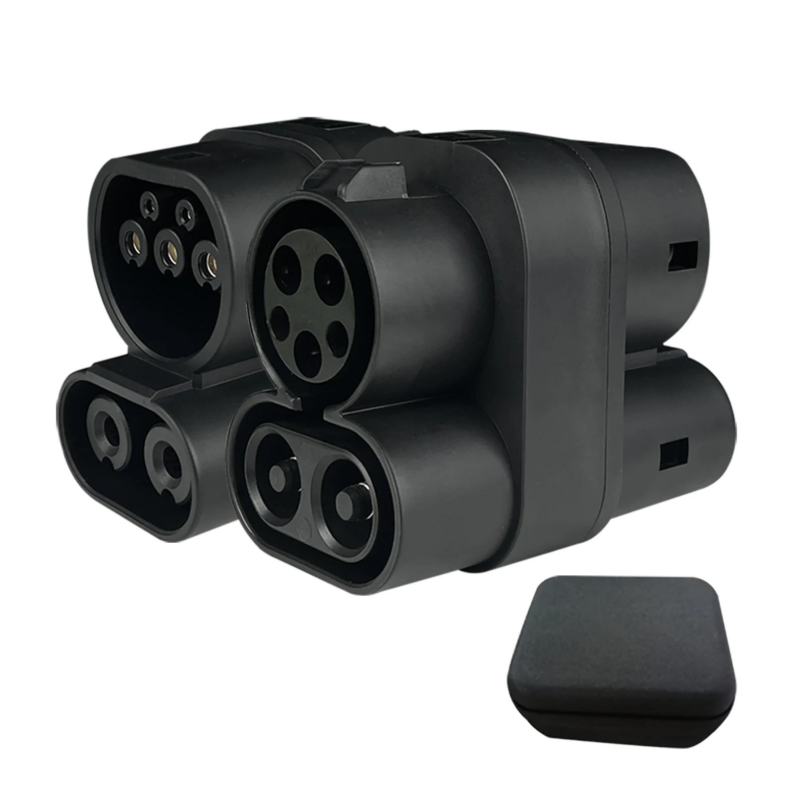 Фото SUSUTOO CCS1 to CCS2 AC DC 1000V 250A CCS1 to CCS2 Разъемы для зарядки Адаптер Разъем EVCharger АдаптерАвтомобильные аксессуары №2