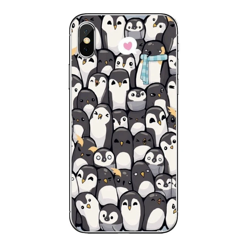Милый модный чехол для телефона с рисунком пингвина Samsung Galaxy M30 A20E A21S A12 A10 J8 J7 J5 Pro J6