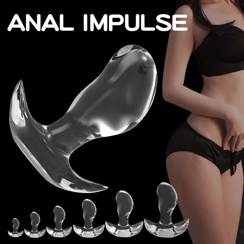 

TLXT 6 Sizes Anal Plug Large Butt Plug Men Soft Dildo Jelly Anal Sex Toys Gay Butt Plug For Women Vagina Extender Anus Dilators