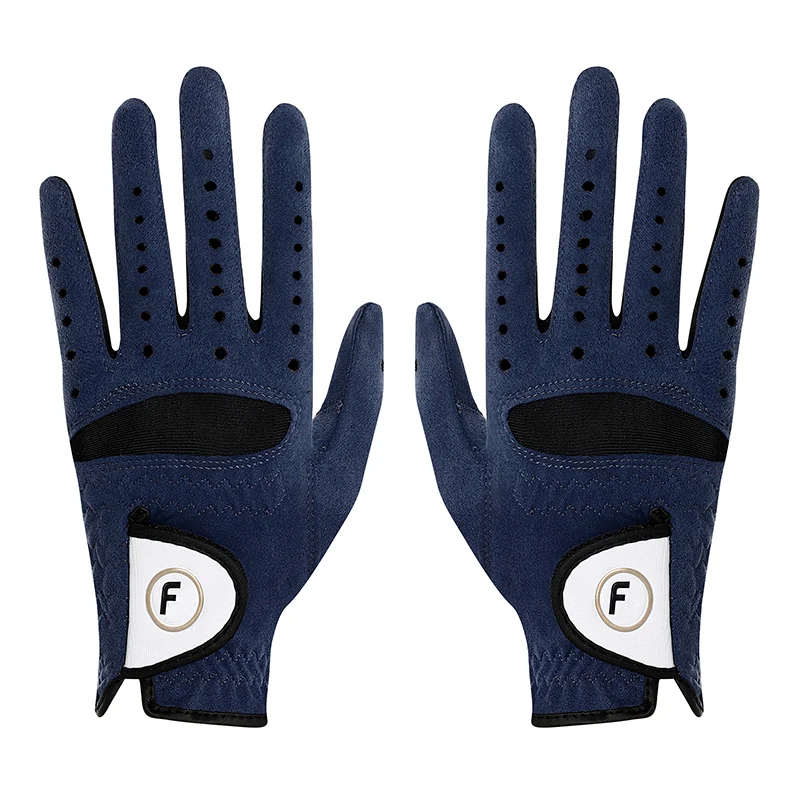 

[1 пара] f перчатки для гольфа, женские перчатки для гольфа из микрофибры GT с отличным дизайном, Нескользящие износостойкие перчатки для гольфа # GTL1