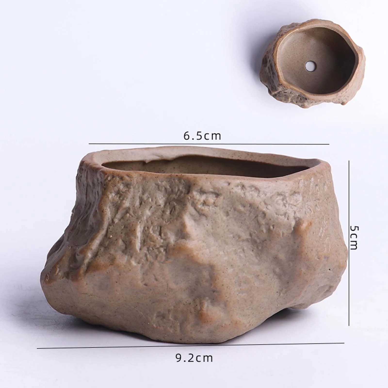 

Керамический горшок для суккулентов