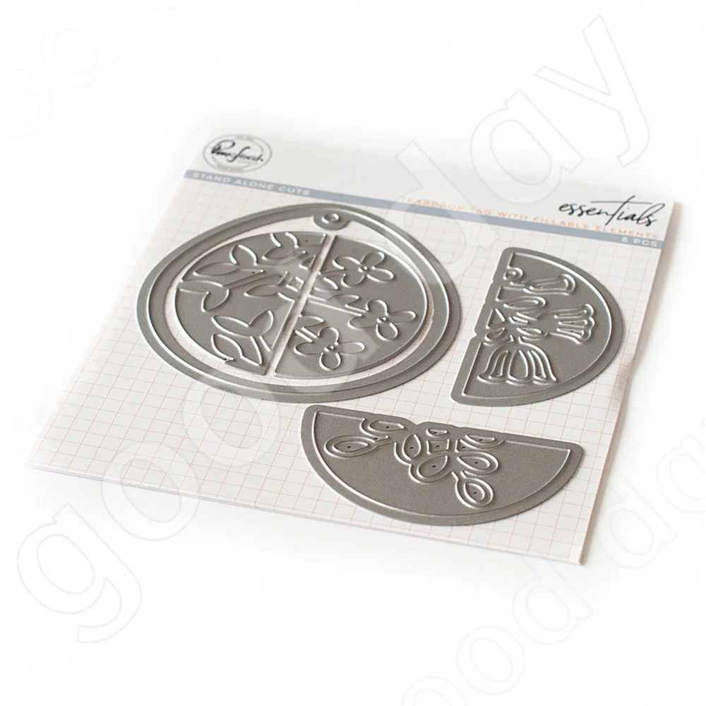 

NEW,Teardrop Tag with Fillable Elements Die Set,metal Cutting Dies Scrapbooking Diy Decoration Craft Embossing 2022 Easter