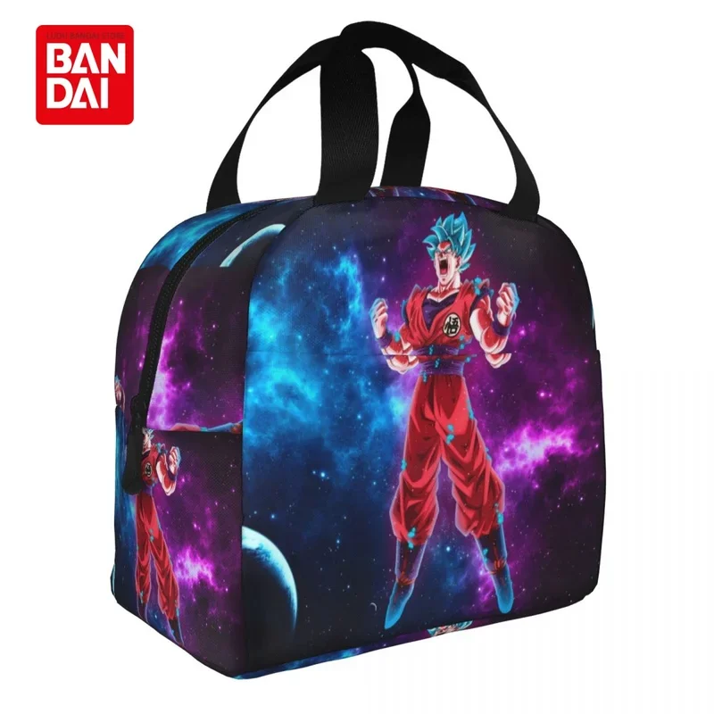 Bandai Аниме Стрекоза супер Гоку сумка для ланча школы детская офисная портативный