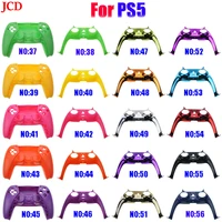 jcd no37 55 plastic hard shell for sony plays tations ps5 controller cover skin protection case for ps5 gamepad controle