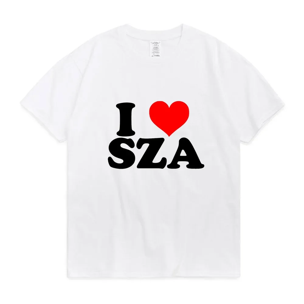 

Rapper 90s Vintage Short Sleeve Tees Streetwear Trend T Shirt Men Women SZA SOS Graphic Print T-shirt Hip Hop R&B Music Clothing