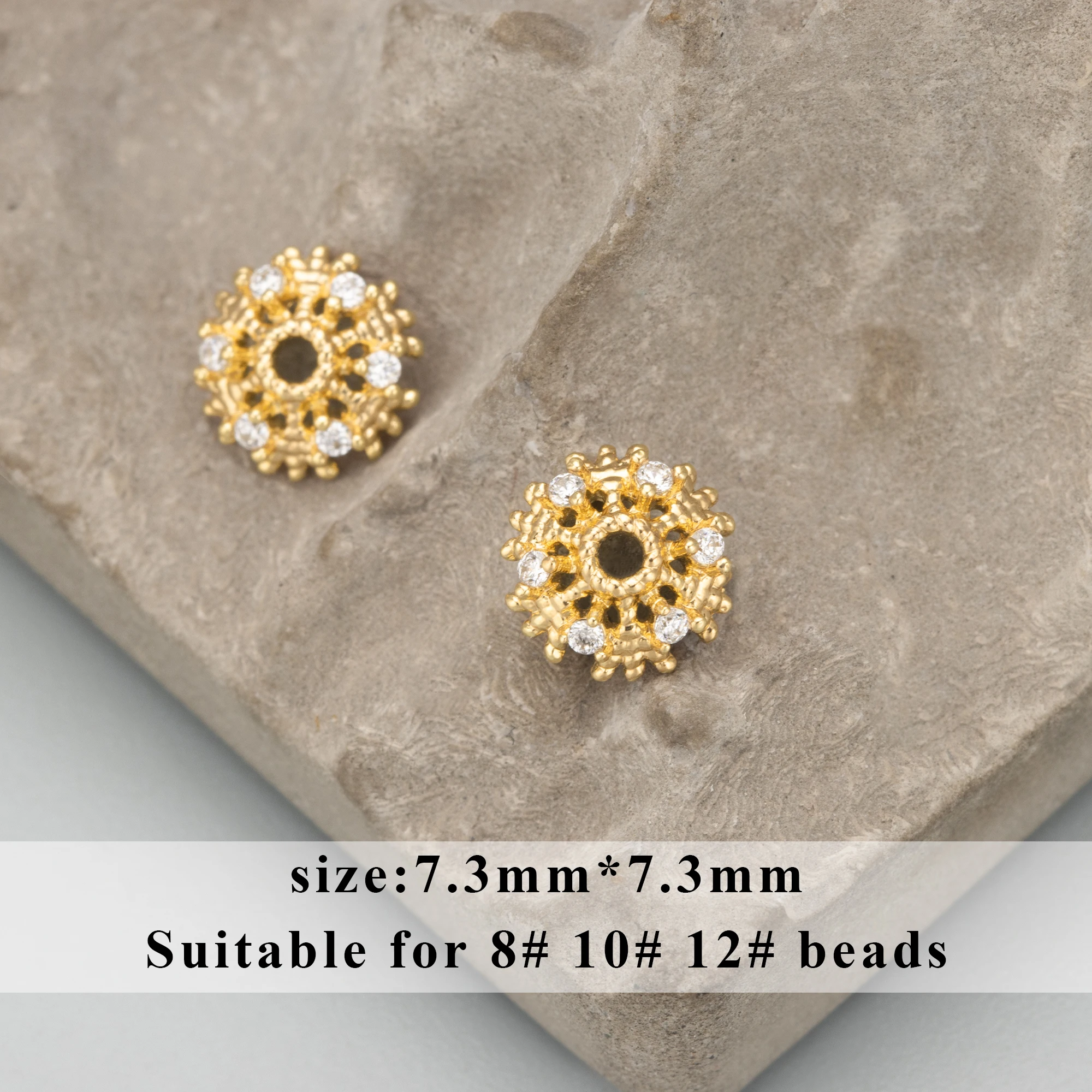 Аксессуары для ювелирных изделий GUFEATHER набор из 10 шт. изготовления 18-каратного